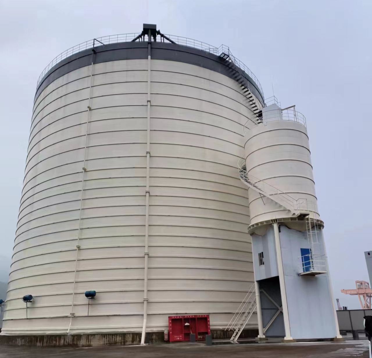 镇雄10万吨水泥钢板库