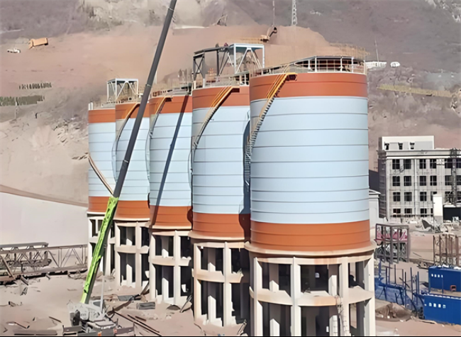 镇雄高架钢板仓