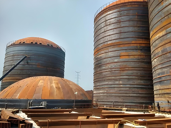 镇雄焦粉钢板仓